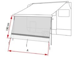 Fiamma Sun View XL Grey Voorwand 435 -Best Outdoor Camping fiamma sun view xl grey 4 ecommerce ef7c 13